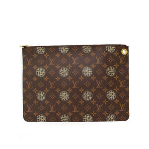 Louis Vuitton Monogram Pochette Jour Clutch Bag